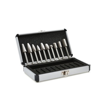 Set freze pentru tija 6 mm, 10 buc, Geko, G37511 Set freze pentru tija 6 mm, 10 buc, Geko, G37511