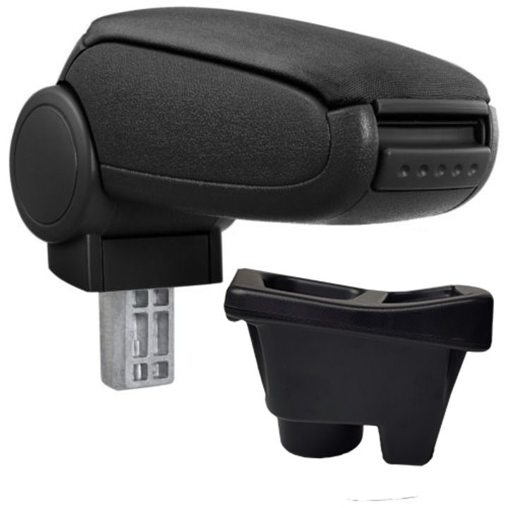 Cotiera pentru Renault Megane 4 IV (11.2015 - ), marca AVR®, negru, capac material textil