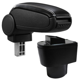 Cotiera Dacia Duster 1 ( 04.2010 - 2017 ) marca aVr - negru piele ecologica cu cusatura alba Cotiera Dacia Duster 1 ( 04.2010 - 2017 ) marca aVr - negru piele ecologica cu cusatura alba