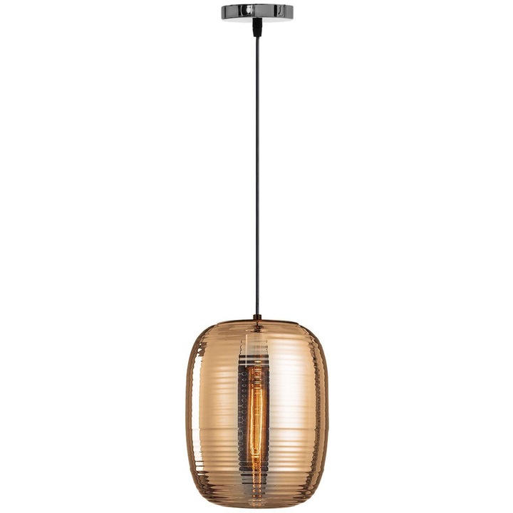 Пендел Rea Loft Amber APP567-1CP, Стъклен