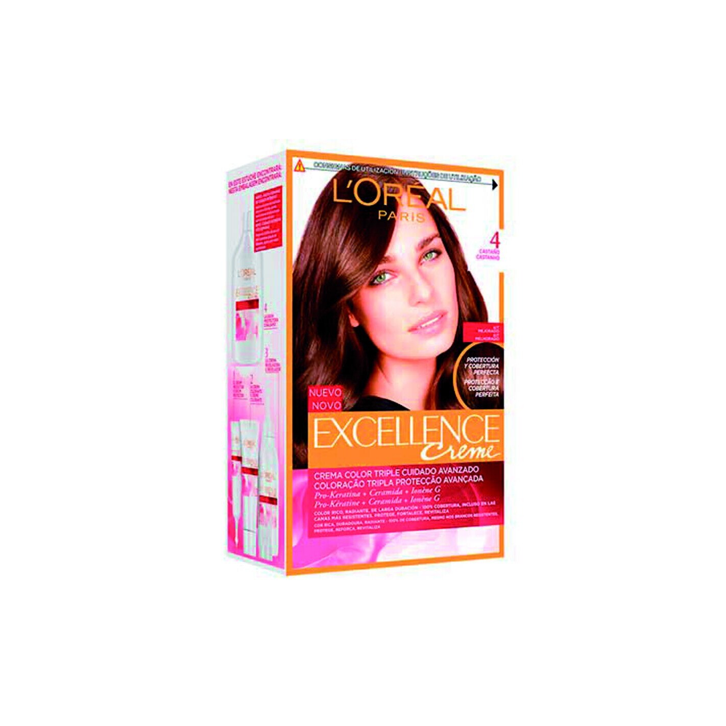 Vopsea de par Excellence, Castaniu, 4