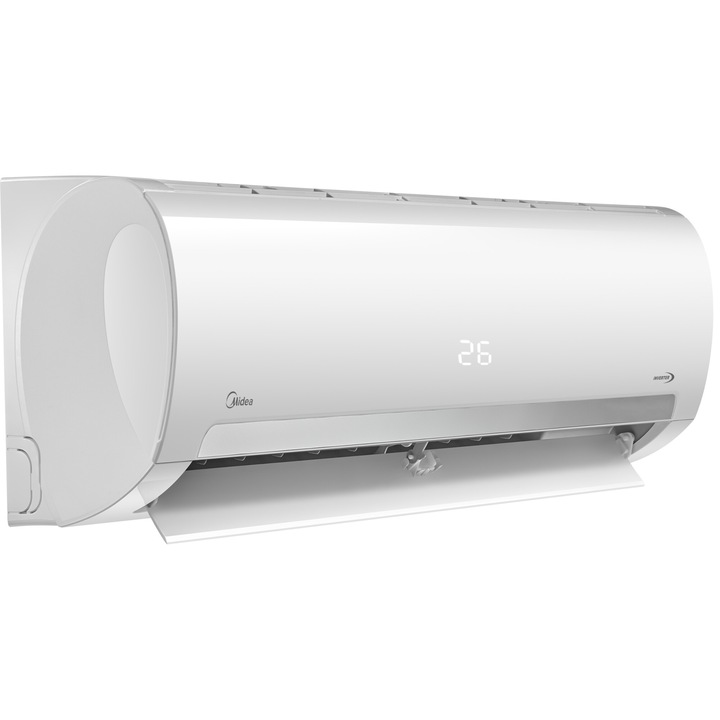 Aparat de aer conditionat Midea New Prime Inverter 18000 BTU Wi-Fi, kit instalare inclus, Fitru HEPA, Clasa A++, Sistem dublu de filtrare cu filtru COLD CATALYST, MA2-18NXD0-MA-18N8D0