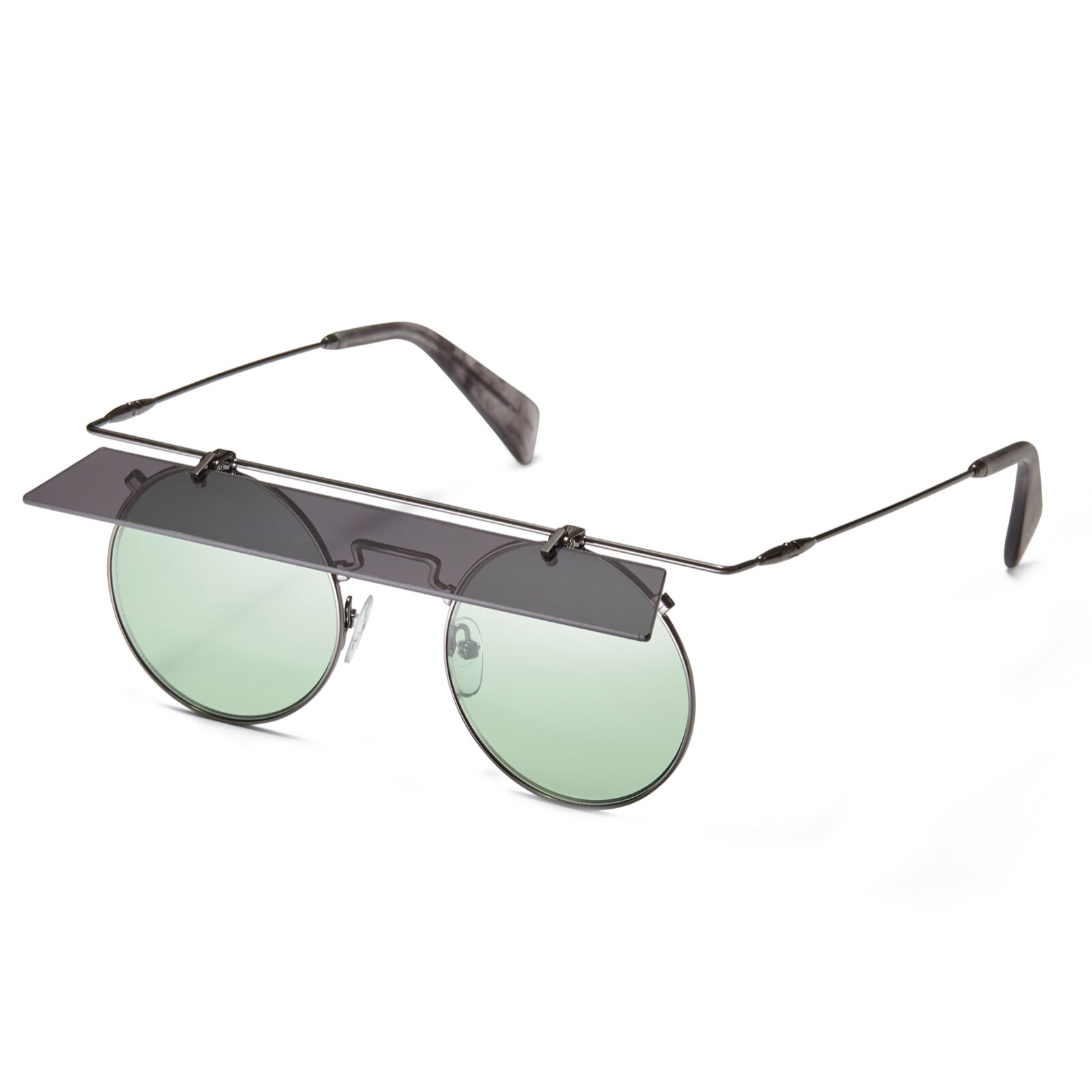 Ochelari de soare, de dama, Yohji Yamamoto YY7037 902, Negru