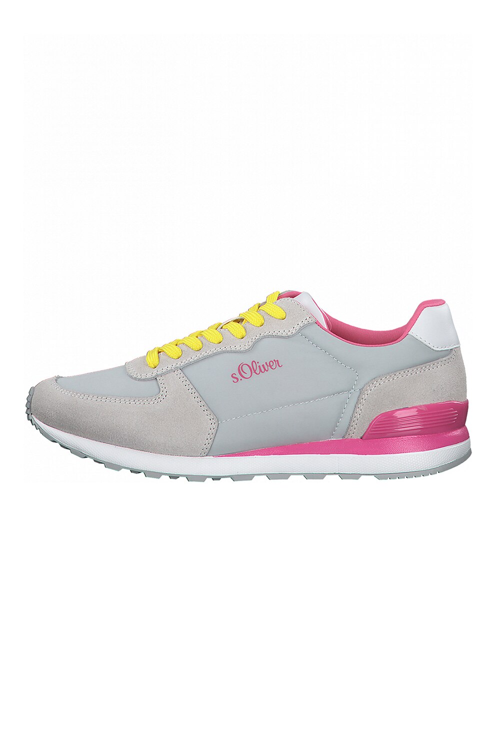 s.Oliver, Pantofi sport cu insertii de piele intoarsa