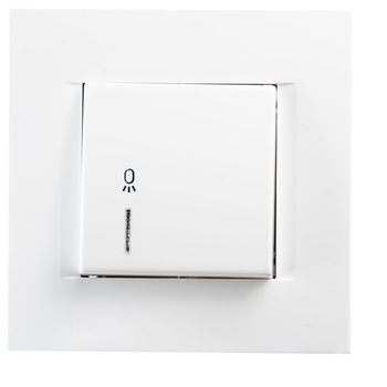 Intrerupator simplu Tem Plus TEM-15267, 2 module, 230V 50Hz, rama inclusa, Alb Intrerupator simplu Tem Plus TEM-15267, 2 module, 230V 50Hz, rama inclusa, Alb