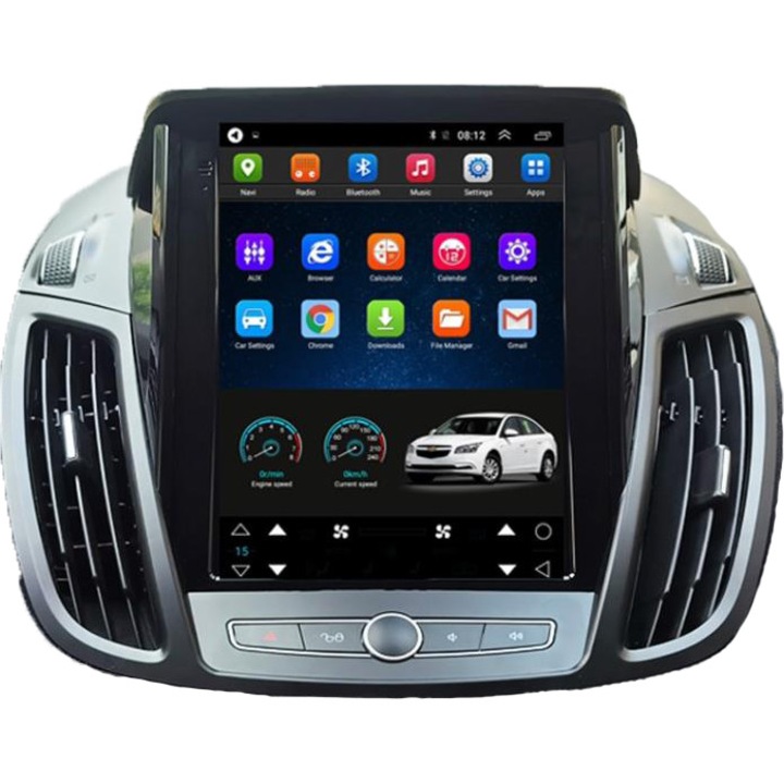 Мултимедия с навигация ZT, за Ford C-MAX KUGA ESCAPE, Android, 8+4+64, 9714