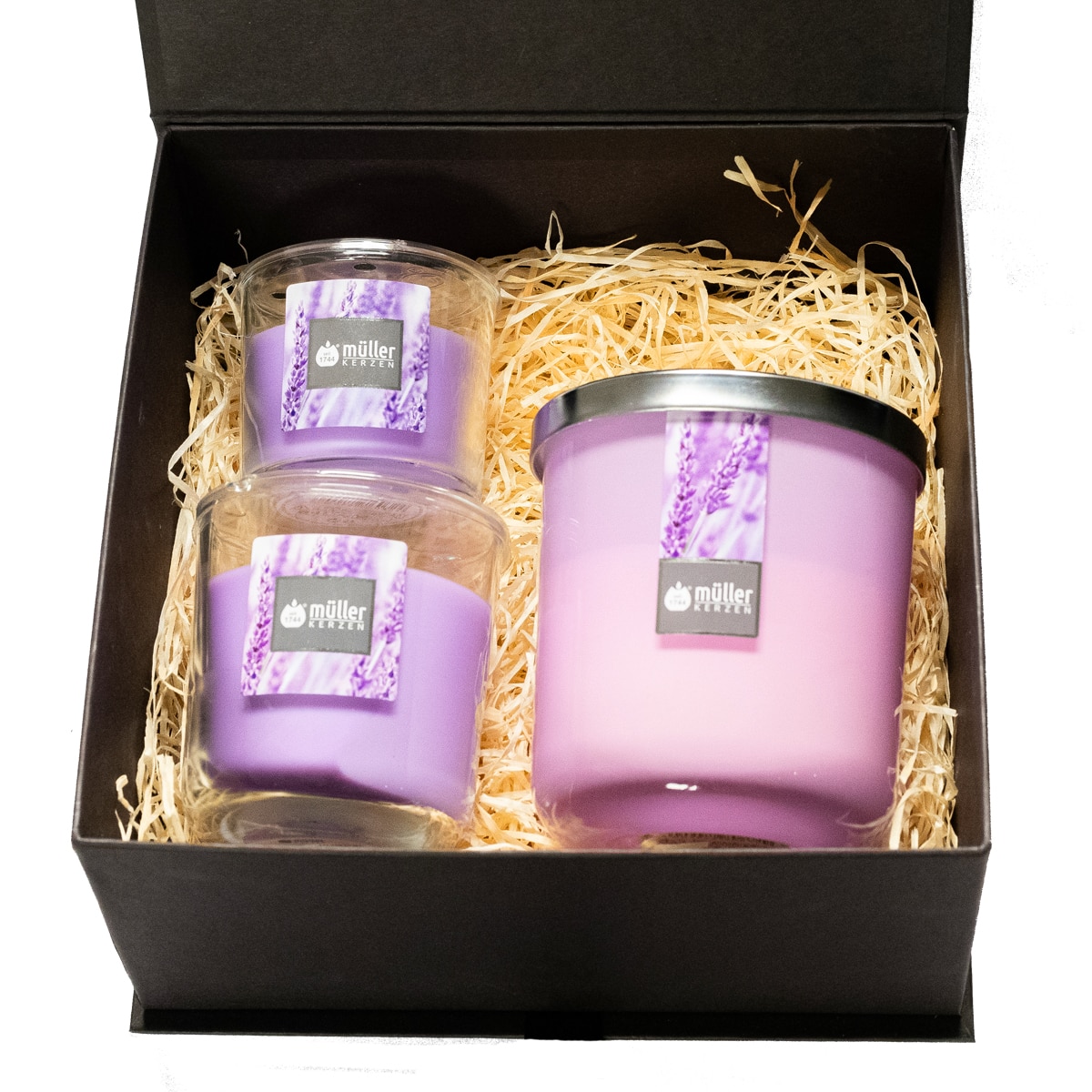 Set 3 lumanari cadou Magic Lavanda Melody