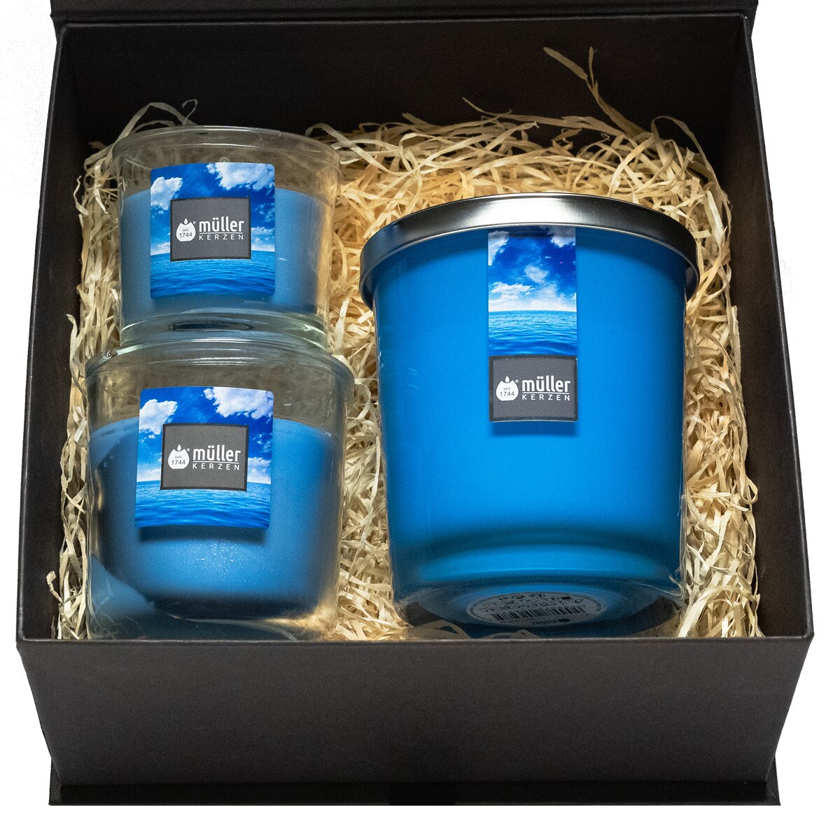 Set 3 lumanari cadou Magic- Sea Breeze