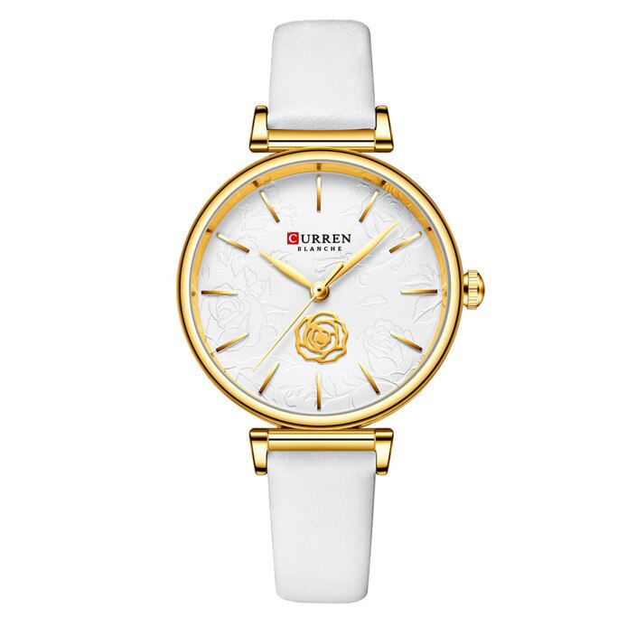 Ceas dama Curren CS1268, alb