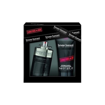 Set Bruno Banani Dangerous Man, Barbati: Apa de toaleta 30ml, Gel de dus 50ml Set Bruno Banani Dangerous Man, Barbati: Apa de toaleta 30ml, Gel de dus 50ml