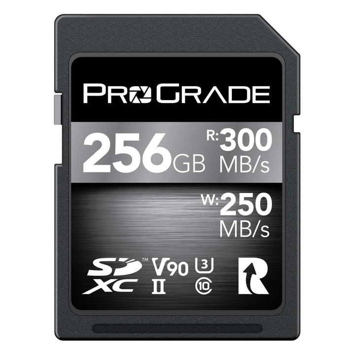 Card de memorie SD, ProGrade Digital, SD UHS-II V90, 256 gb