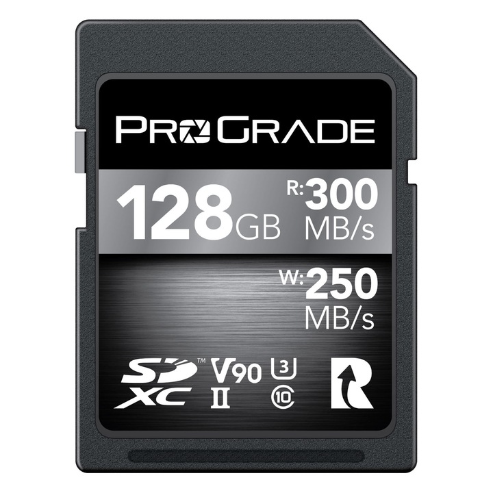 Card de memorie SD, ProGrade Digital, SD UHS-II V90, 128 GB