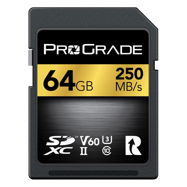Card de memorie SD, ProGrade Digital, SD UHS-II V60, 64 gb