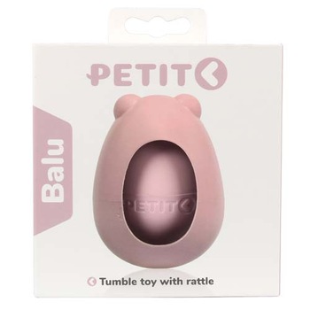 Ebi Petit Balu, Jucarie interactiva catei, Ou, 8x6x6 cm, Cauciuc, Roz Ebi Petit Balu, Jucarie interactiva catei, Ou, 8x6x6 cm, Cauciuc, Roz