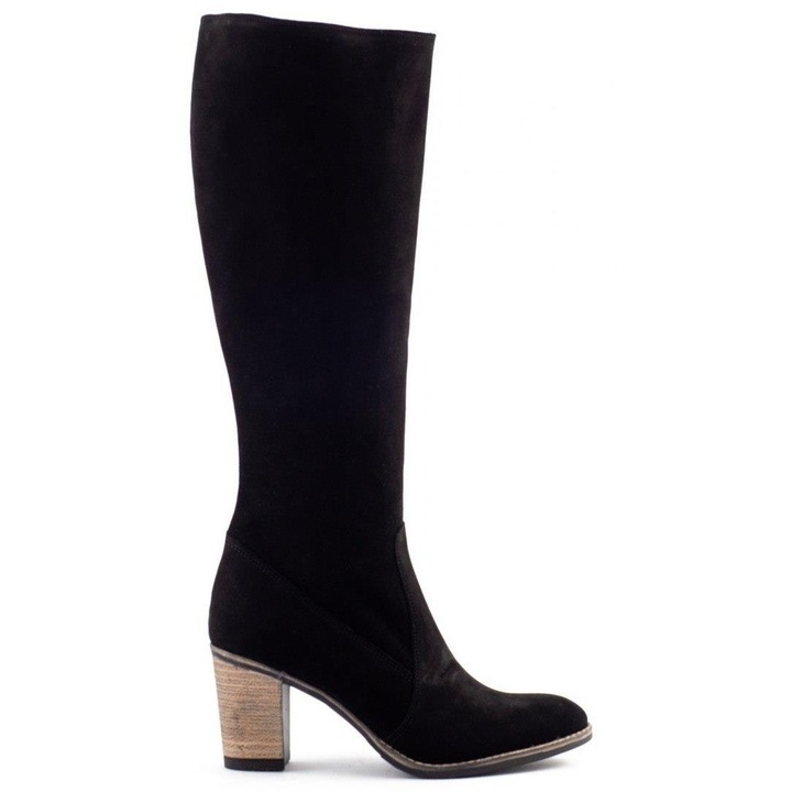 Cizme dama, Olivier, BM104763, Negru