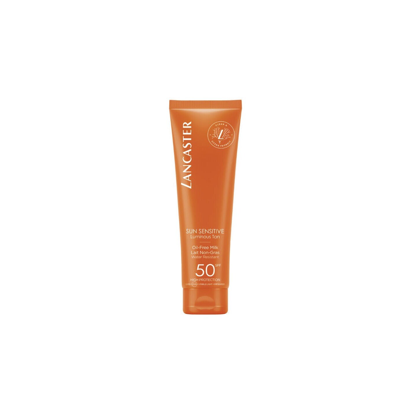 Lapte cu protectie solara, Lancaster, Sun Sensitive, Fara ulei, SPF50, 150 ml