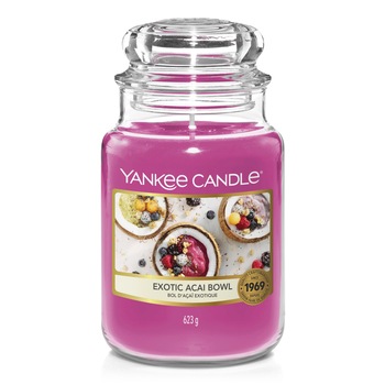 Lumanare Parfumata Borcan Mare Exotic Acai Bowl, Yankee Candle Lumanare Parfumata Borcan Mare Exotic Acai Bowl, Yankee Candle