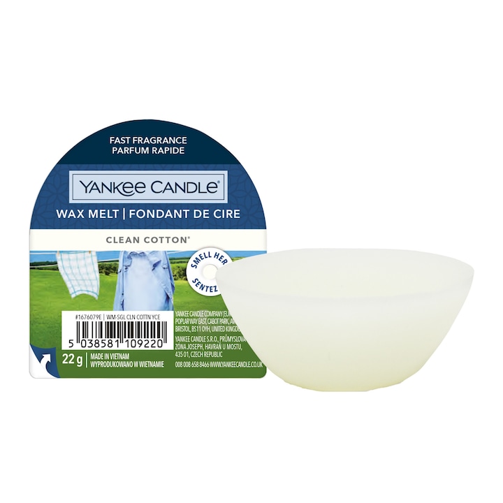 Ceara Parfumata Clean Cotton, Yankee Candle