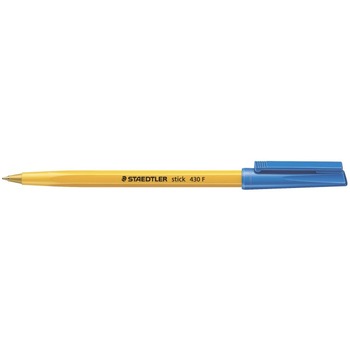 Pix Staedtler 430 F stick albastru Pix Staedtler 430 F stick albastru