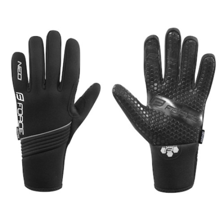 Manusi neopren iarna Force Neo Negre S
