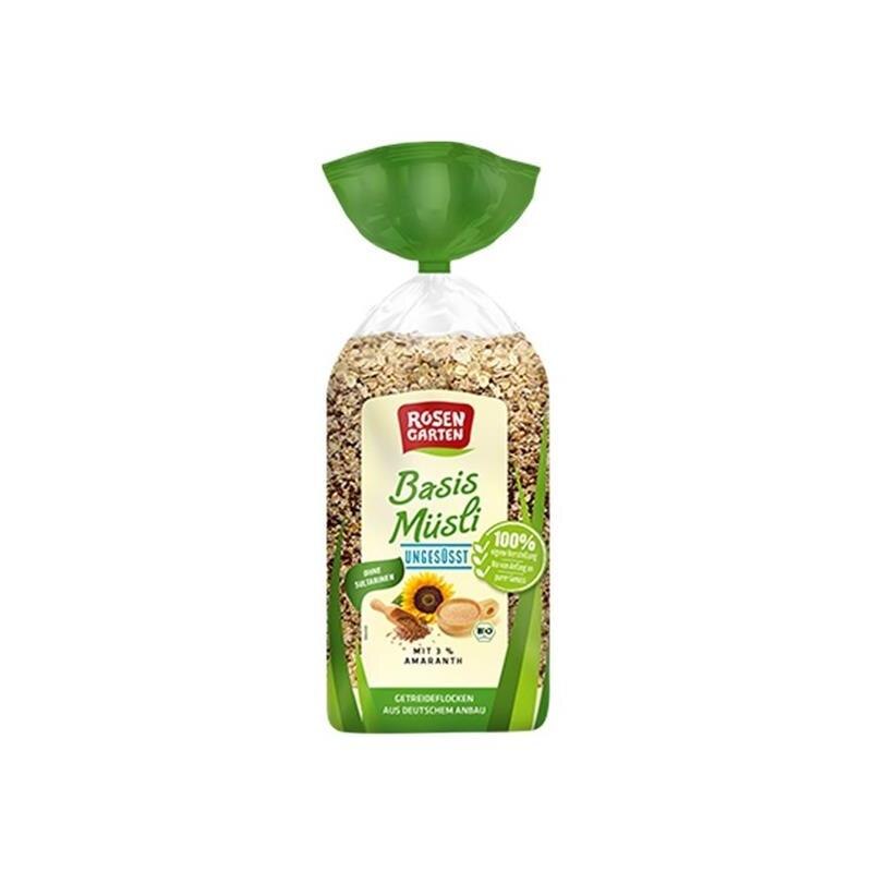 Musli de Baza cu Amaranth Bio 750 grame Rosen Garten
