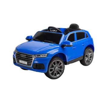 Masinuta electrica cu telecomanda Audi Q5 Albastra Masinuta electrica cu telecomanda Audi Q5 Albastra