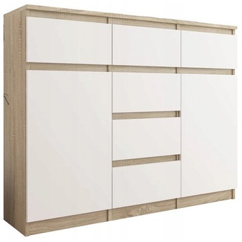 Comoda moderna, PVC, S-62D MIX SONOMA, 99x40x120 Comoda moderna, PVC, S-62D MIX SONOMA, 99x40x120