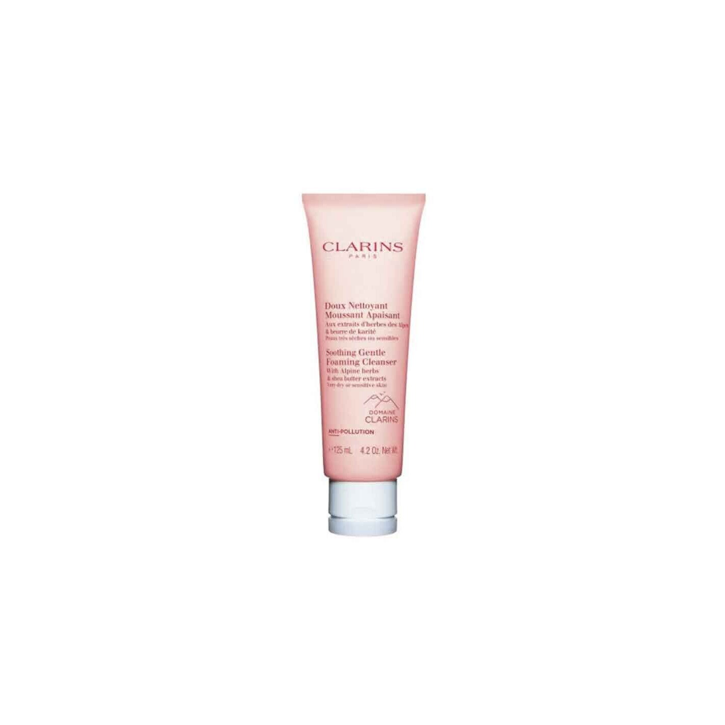 Gel spumant de curatare, Clarins, Formula usoara si calmanta, 125 ml