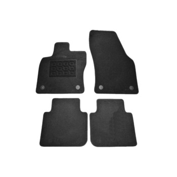 Set covorase AutoLux, mocheta, pentru Skoda Kodiaq 2016-, negru, 4 buc Set covorase AutoLux, mocheta, pentru Skoda Kodiaq 2016-, negru, 4 buc
