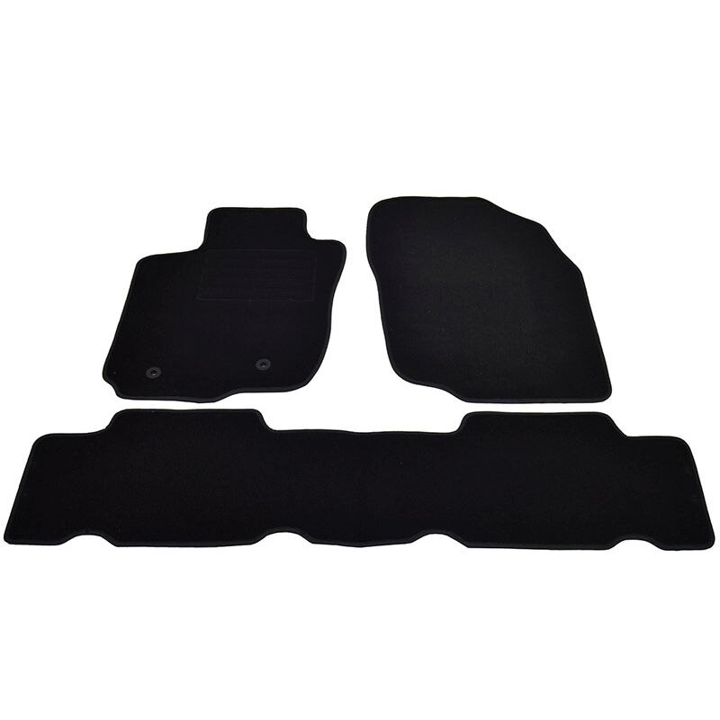 Set covorase AutoLux, mocheta, pentru Toyota RAV4 4/5 usi 2/2006-12/2012, negru, 3 buc