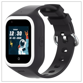 Ceas Smartwatch Pentru Copii Wonlex KT21 cu Functie Telefon, GPS, Camera, IP67 - Negru Ceas Smartwatch Pentru Copii Wonlex KT21 cu Functie Telefon, GPS, Camera, IP67 - Negru