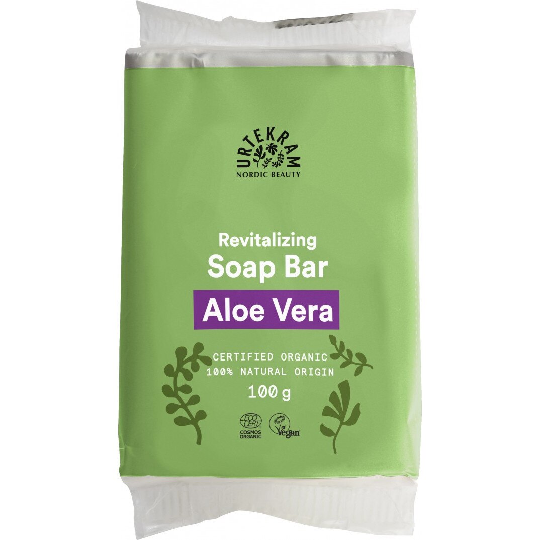 Sapun bio cu Aloe Vera, Urtekram, 100g