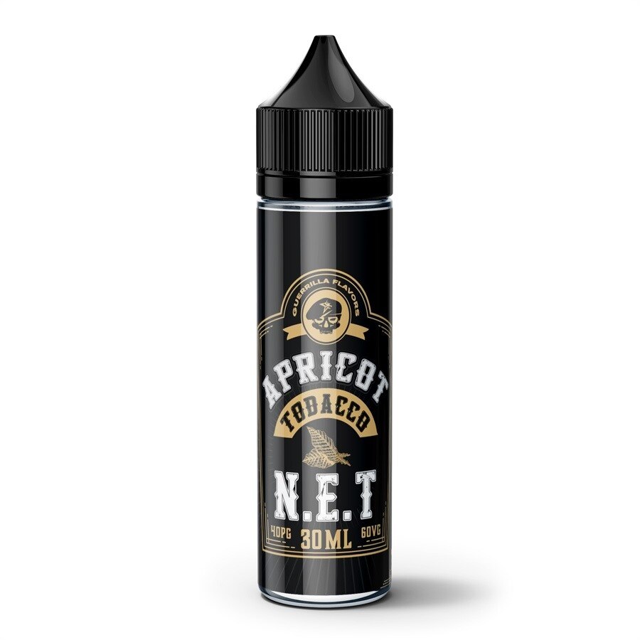 Lichid Tigara Electronica Guerrilla - Apricot Tobacco NET, 30 ml