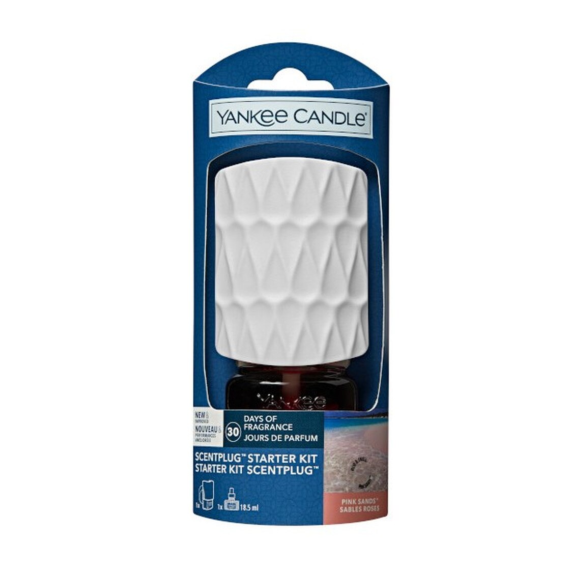 Aparat electric Yankee Candle pentru parfumarea locuintei cu rezerva Pink Sands