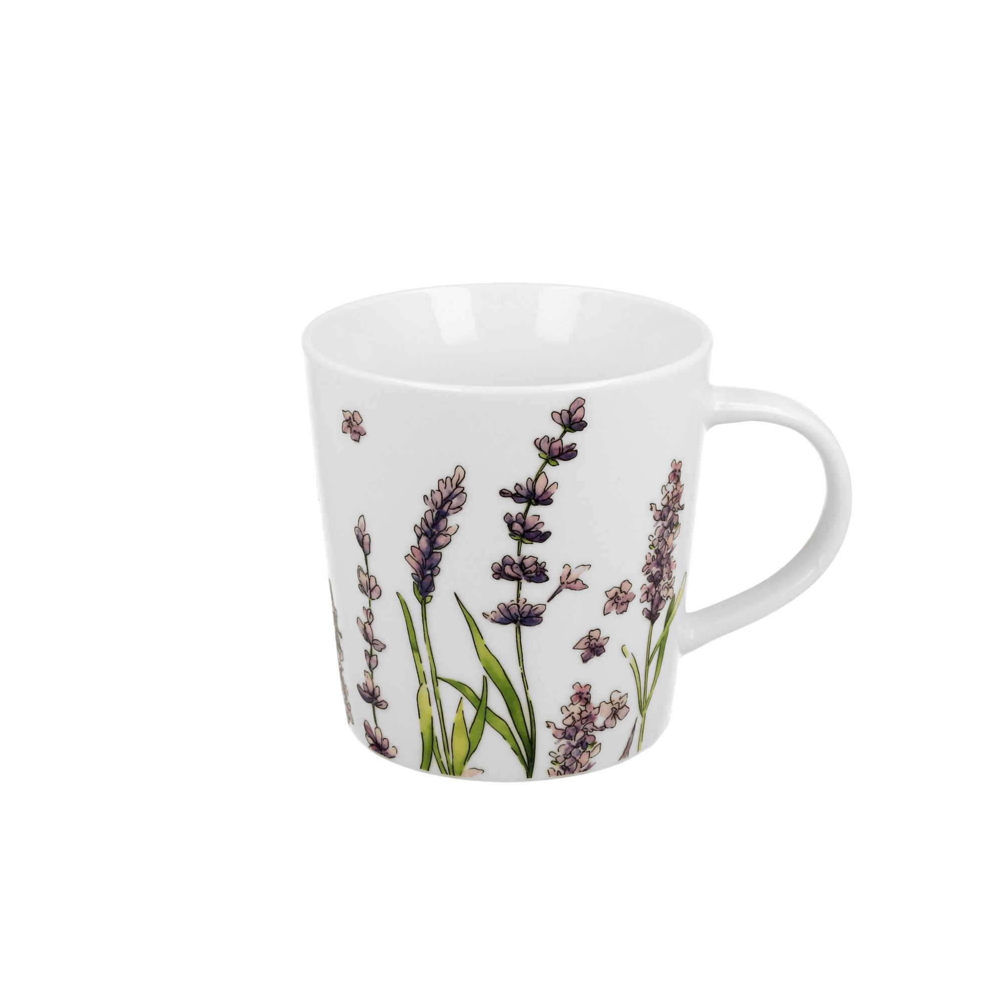 Cana de portelan Lavanda, 450 ml