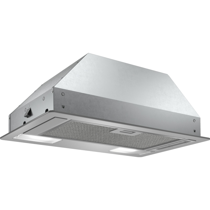 Hota total incorporabila Bosch DLN53AA70, putere absorbtie 300 mc/h, 1 motor, 53 cm, Inox