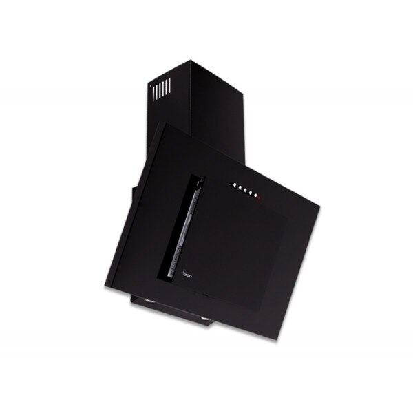 Hota verticala Akpo WK-4 NERO GLASS 50, putere absorbtie 450 mc/h, 1 motor, 50cm, Negru