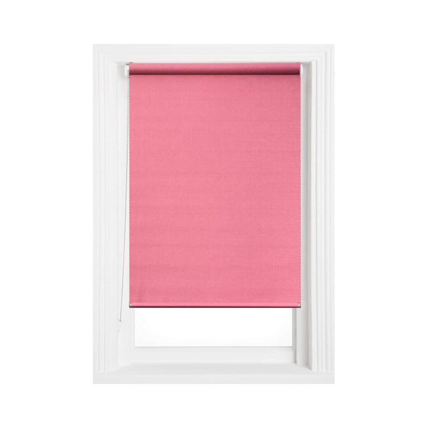 Rulou textil MINI MS-04, Rolete semi-opac ,culoare roz inchis, dimensiuni panza 115 cm x 170 cm