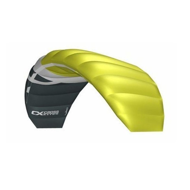 Тренировъчен кайт Cross Kites Boarder Fluor Yellow R2F, 2.1, жълт
