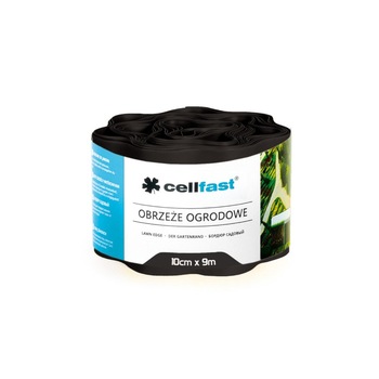 Bordura de gradina, 10 cm x 9 m, Cellfast, negru Bordura de gradina, 10 cm x 9 m, Cellfast, negru