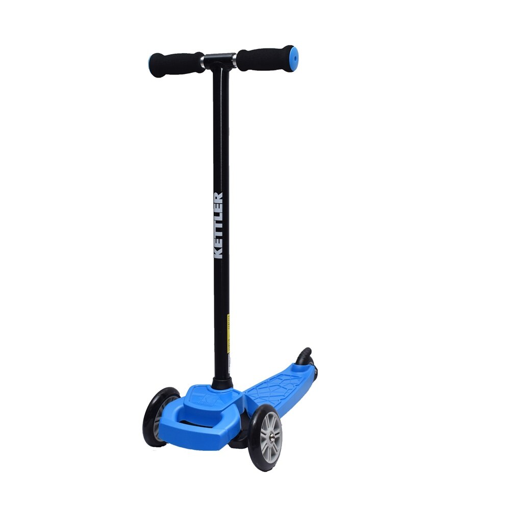 Trotineta copii KETTLER KWIZZY, Greutate utilizator 50 Kg, Structura aluminiu, Rulmenti ABEC, Ghidon detasabil, Frana picior spate, Albastru