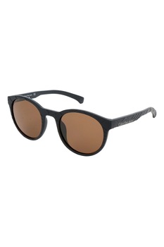CALVIN KLEIN JEANS, Ochelari de soare unisex rotunzi, Negru/Gri carbune, 51-22-140 Standard CALVIN KLEIN JEANS, Ochelari de soare unisex rotunzi, Negru/Gri carbune, 51-22-140 Standard