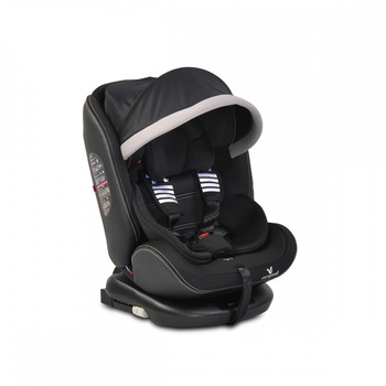 Scaun auto pentru copii, Cangaroo 47x46x61 cm, centura in 5 puncte, negru, 4 pozitii de inclinare, sistem ISOFIX Scaun auto pentru copii, Cangaroo 47x46x61 cm, centura in 5 puncte, negru, 4 pozitii de inclinare, sistem ISOFIX