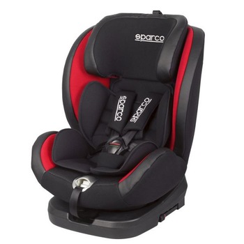 Scaun auto rotativ ISOFIX Sparco SK600I rosu Negru/Rosu Scaun auto rotativ ISOFIX Sparco SK600I rosu Negru/Rosu