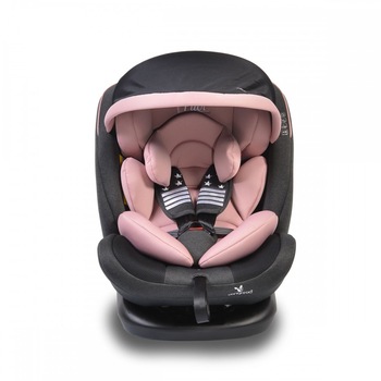 Scaun auto Pilot, roz, 4 pozitii de inclinare, sistem ISOFIX, tetiera reglabila pe 10 pozitii, rotire 360 de grade, prindere in 5 puncte Scaun auto Pilot, roz, 4 pozitii de inclinare, sistem ISOFIX, tetiera reglabila pe 10 pozitii, rotire 360 de grade, prindere in 5 puncte
