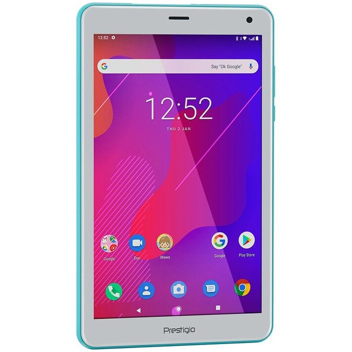Таблет Prestigio Q Pro PMT4238, Quad Core, 8", 2GB RAM, 16GB, 4G, Мента ...