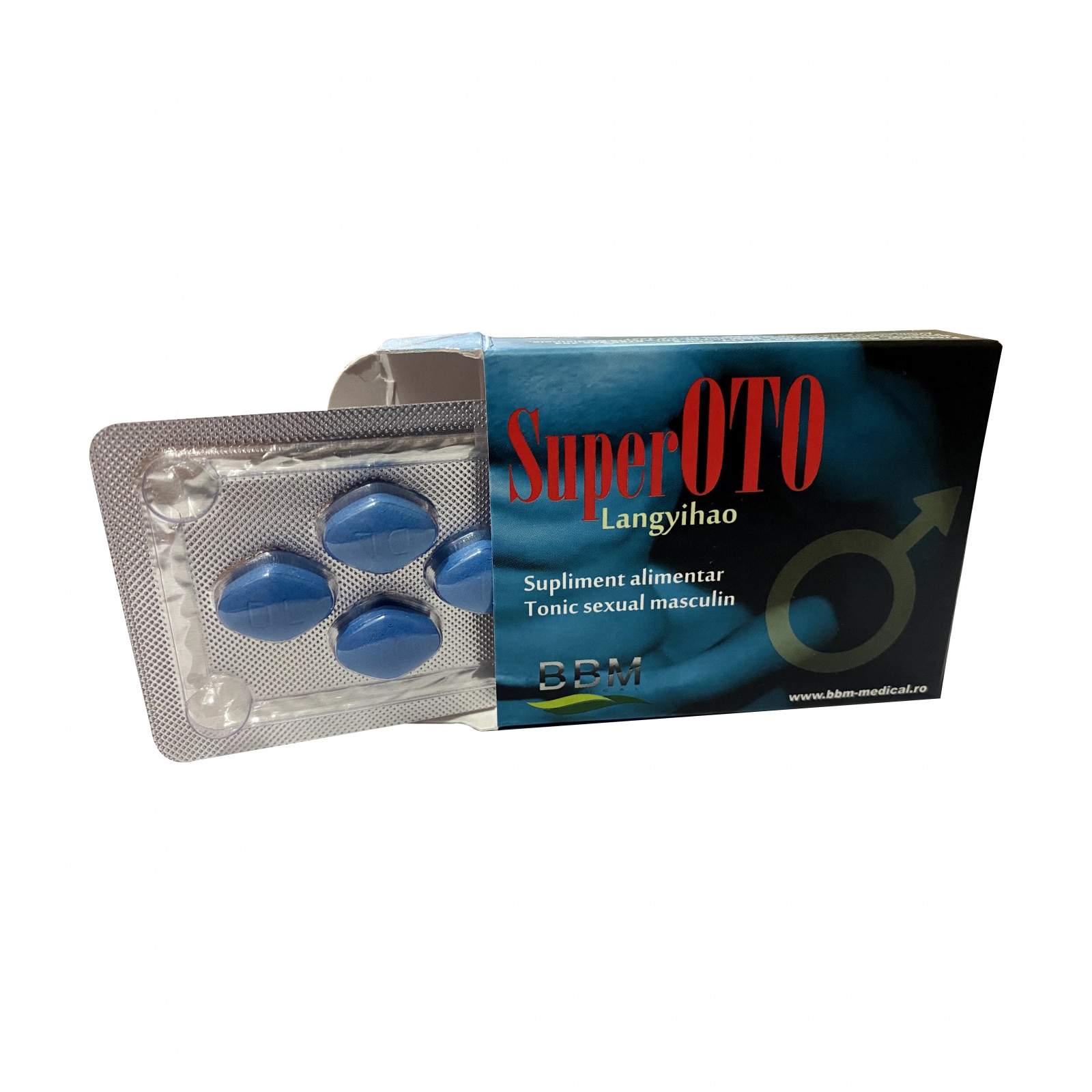 Supliment Super Oto potent, pentru barbati, Langyihao, 4 capsule