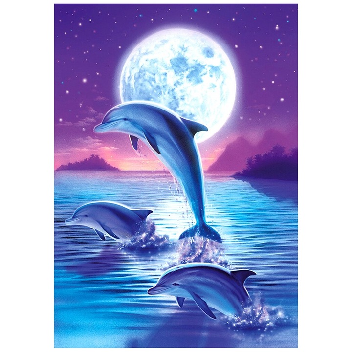 Set de broderie cu diamante 5d, Pictura cu diamante 30x40cm (Model DP063)