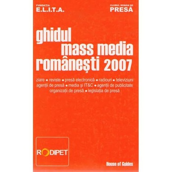 Ghidul mass media romanesti 2007, GRUPUL ROMAN DE PRESA Ghidul mass media romanesti 2007, GRUPUL ROMAN DE PRESA