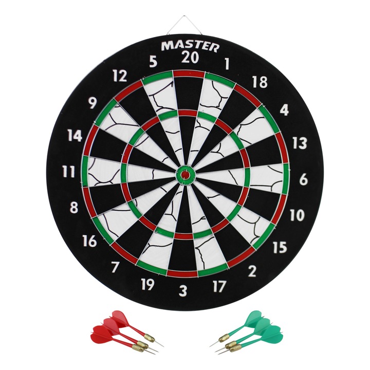 Darts tábla, 37cm, Master